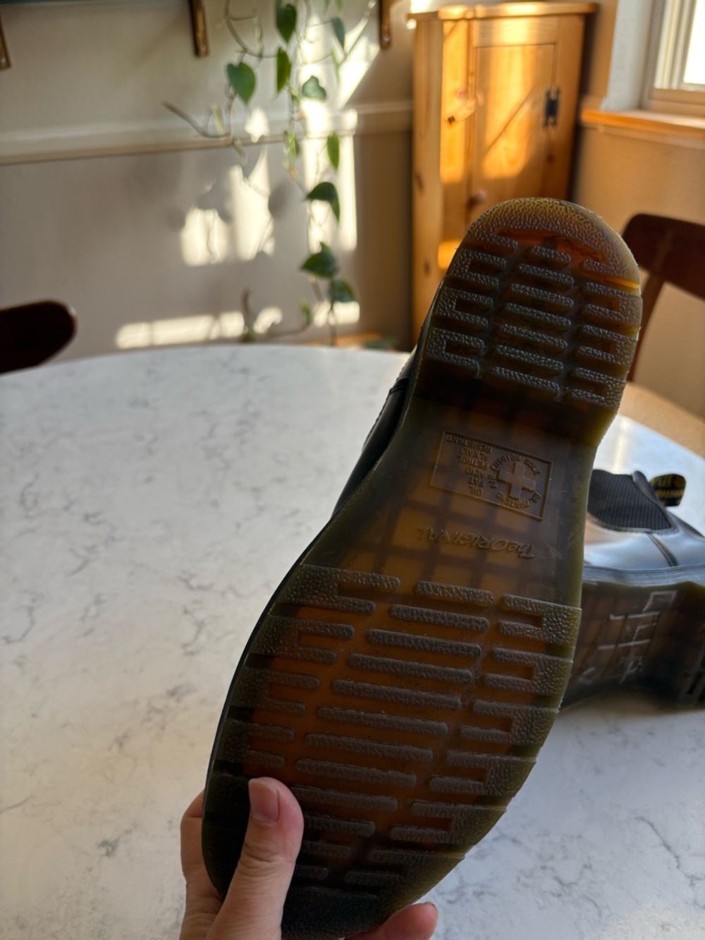 Dr. Martens Black Chukka Boots with Yellow Stitching - Picture 6 of 13
